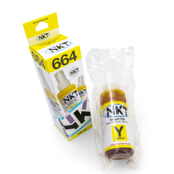 REFILL DE TINTA MARCA NKT PARA EPSON SERIE 664 SERIE L NEGRO