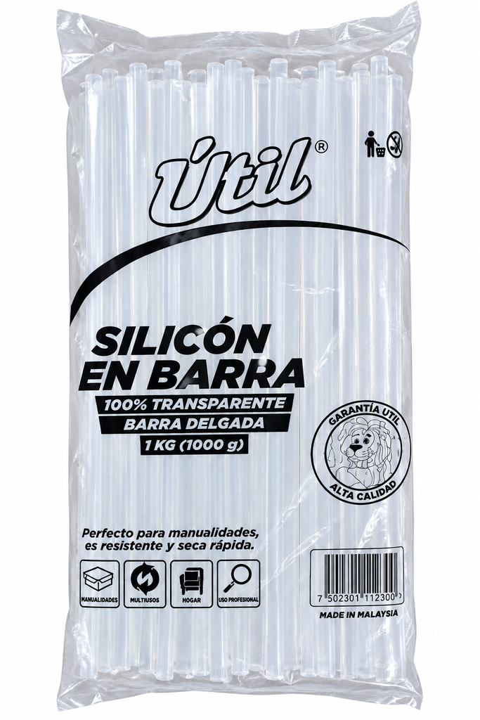 SILICON EN BARRA DELGADA UTIL SL-1185
