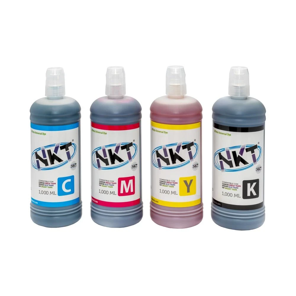 BOTELLA DE TINTA PARA IMPRESORA NKT DE 1000 ML