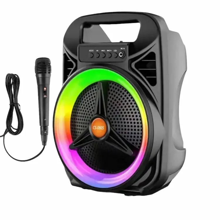 BOCINA CON MICROFONO EWTTO DE 20W