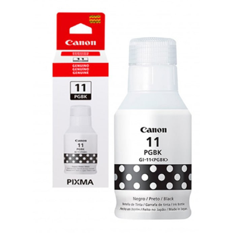 BOTELLA DE TINTA CANON GI-11 NEGRO 135ML