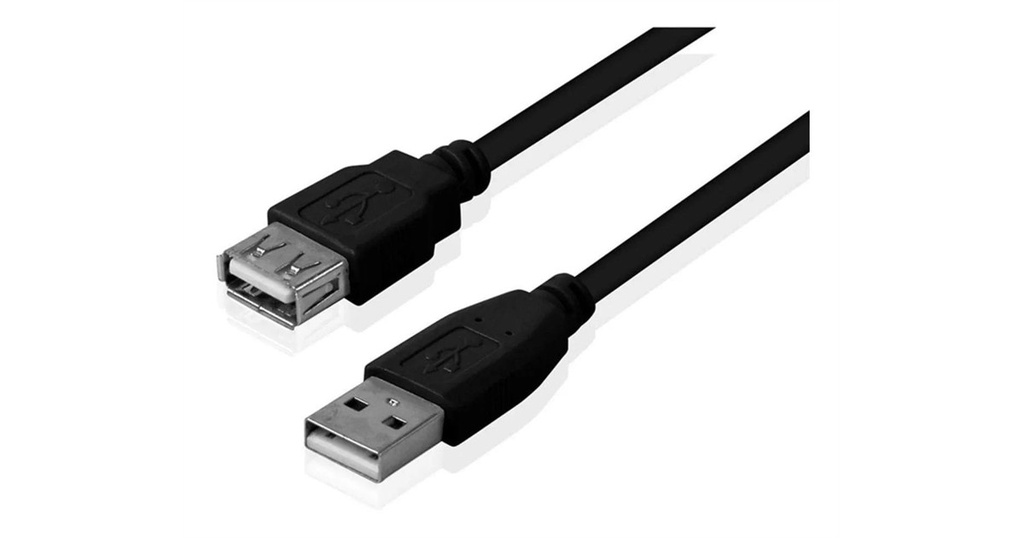 Cable Extensor USB 2.0 Xtech XTC-301 Macho a Hembra 1.8 m