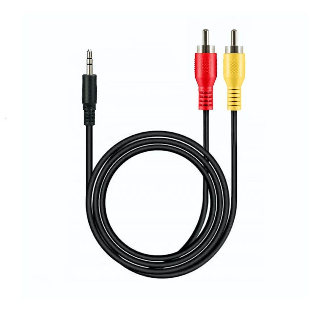 Cable de Audio RCA a Plug 3.5 mm