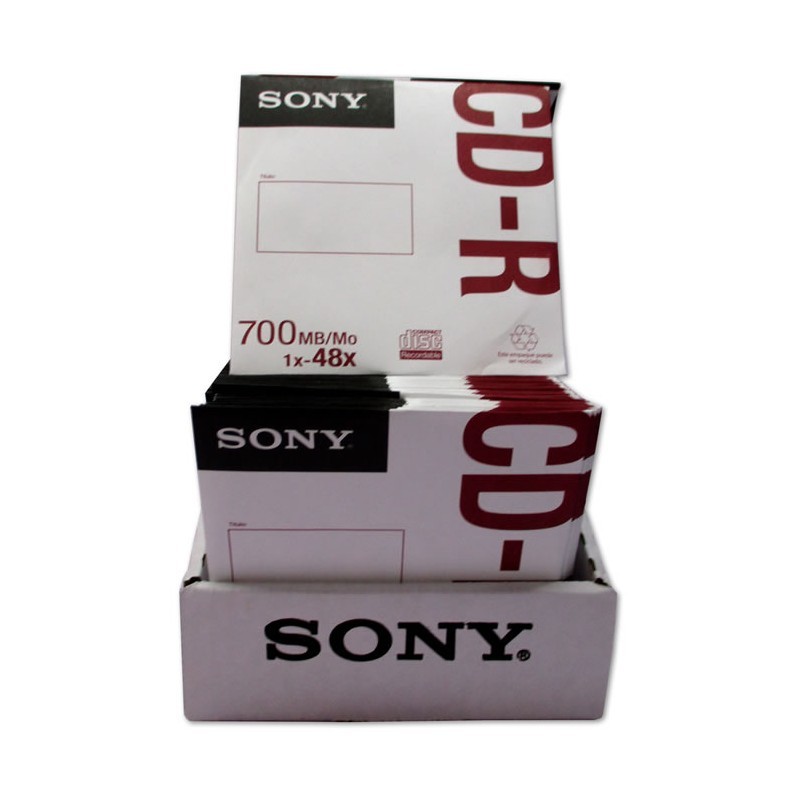 Disco Óptico Sony CD-R 700 MB