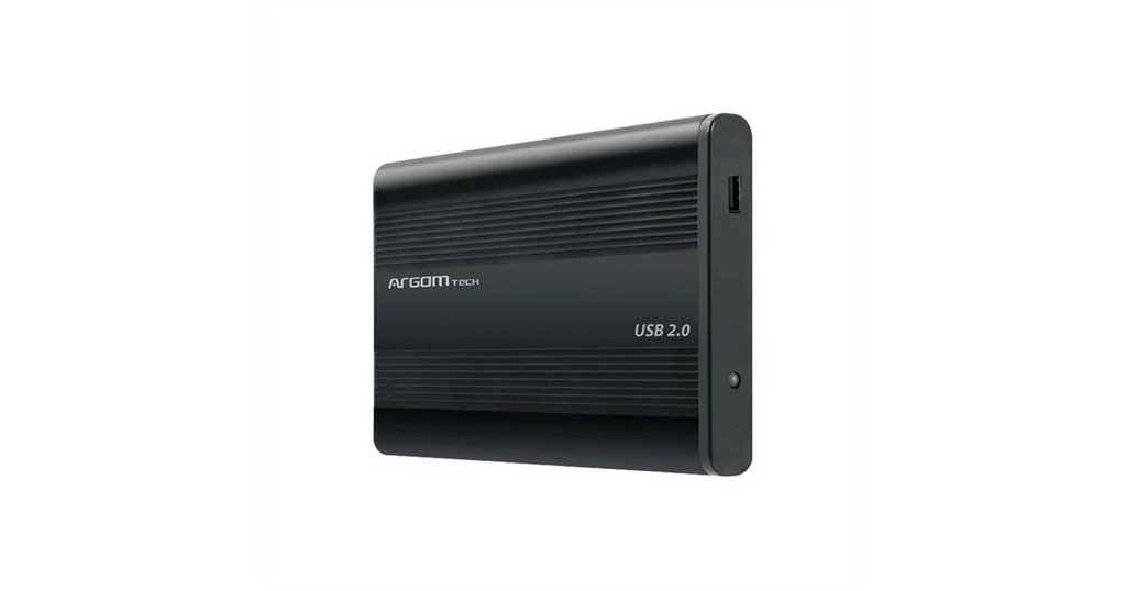Gabinete Externo Argom para Disco Duro SATA 2.5" USB 2.0