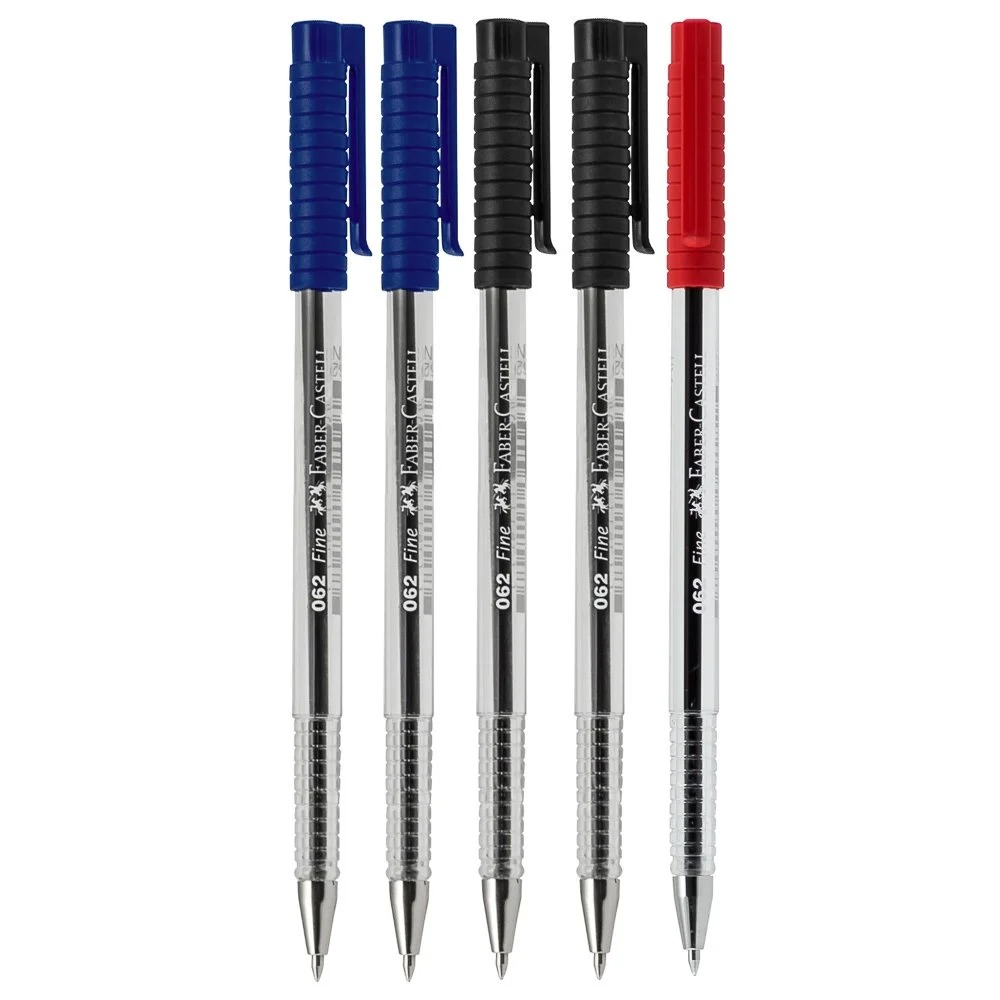 LAPICERO FABER CASTELL PUNTO FINO  062 0.7 (NEGRO)