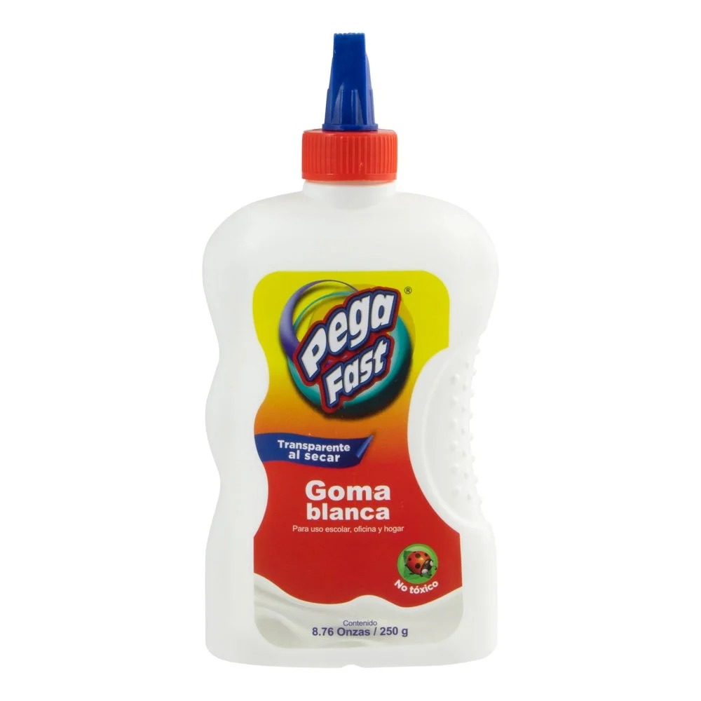 [08548] GOMA BLANCA PEGAFAST 8.76 ONZAS / 250 GRAMOS