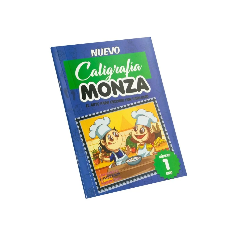 [12355-1] CUADERNO DE CALIGRAFIA MONZA 1