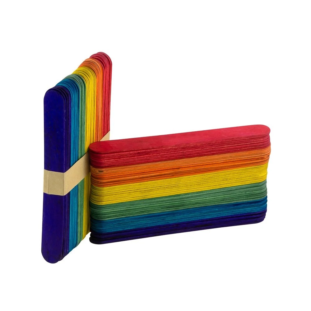 [11162] PALETAS DE MADERA ANCHA  FAST 100 UNIDADES