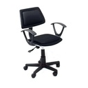 SILLA SECRETARIAL CON REPOSABRAZOS ROMA NEGRO XTECH
