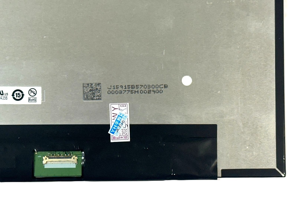 PANTALLA LED 15.6″ WUXGA FULL HD CONECTOR MICRO 30 PINES SIN SUJETADORES SIN INVERSOR INFERIOR