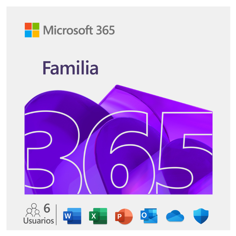 Licencia de Microsoft 365 Familia ESD 1 Año