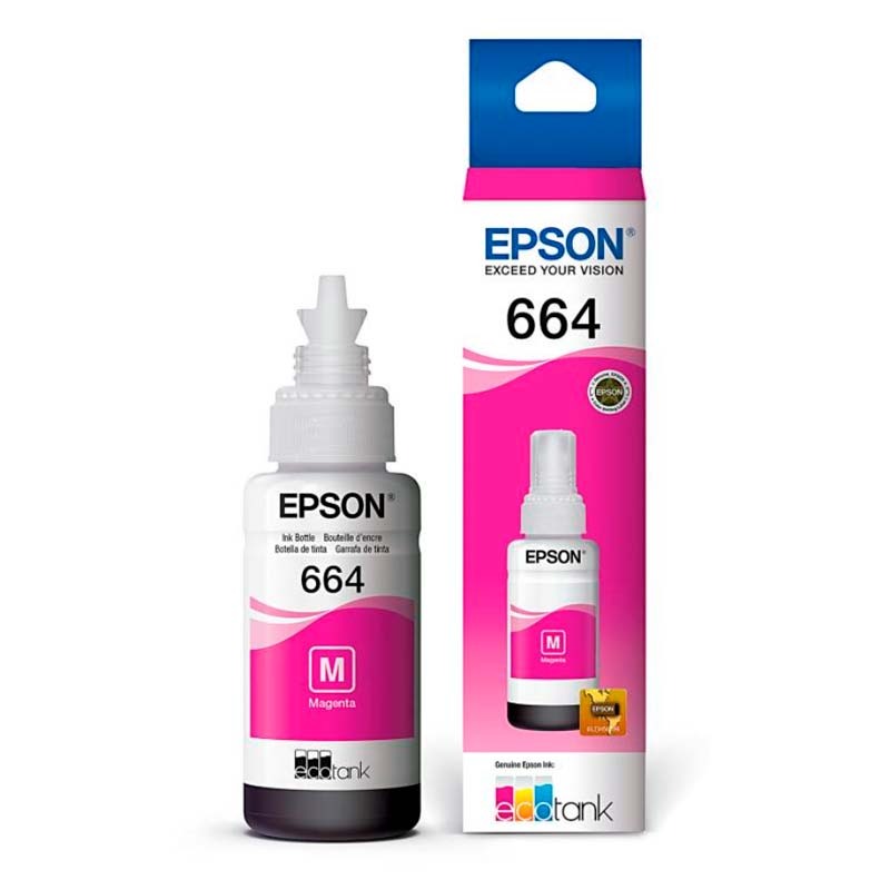 BOTELLA DE TINTA EPSON T664 MAGENTA  70ML
