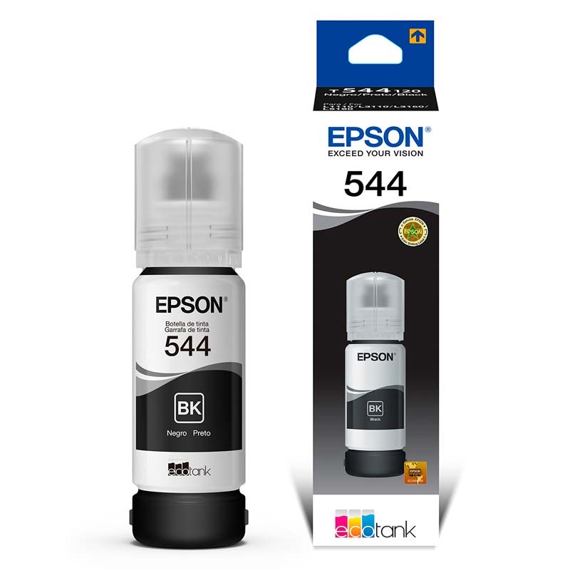 BOTELLA DE TINTA EPSON T544 NEGRO  65ML