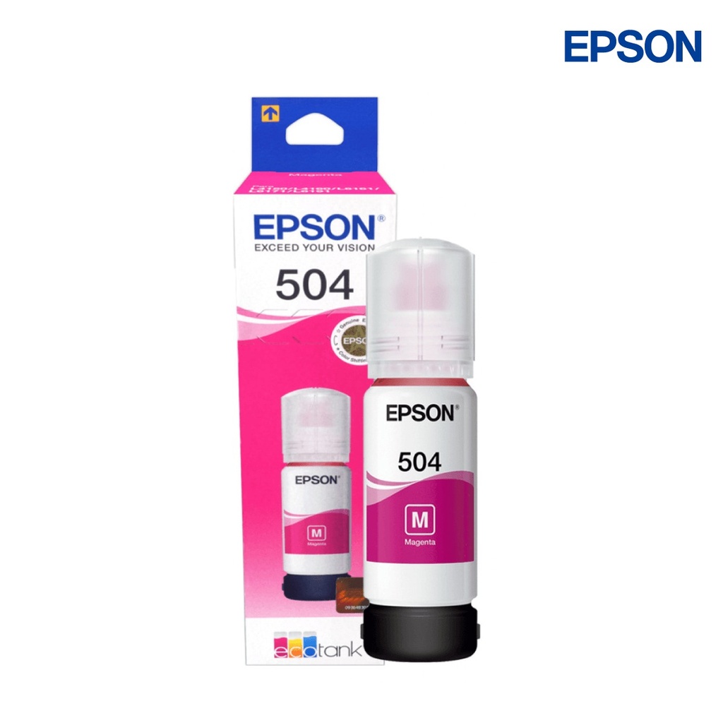 BOTELLA DE TINTA EPSON T504 MAGENTA  70ML