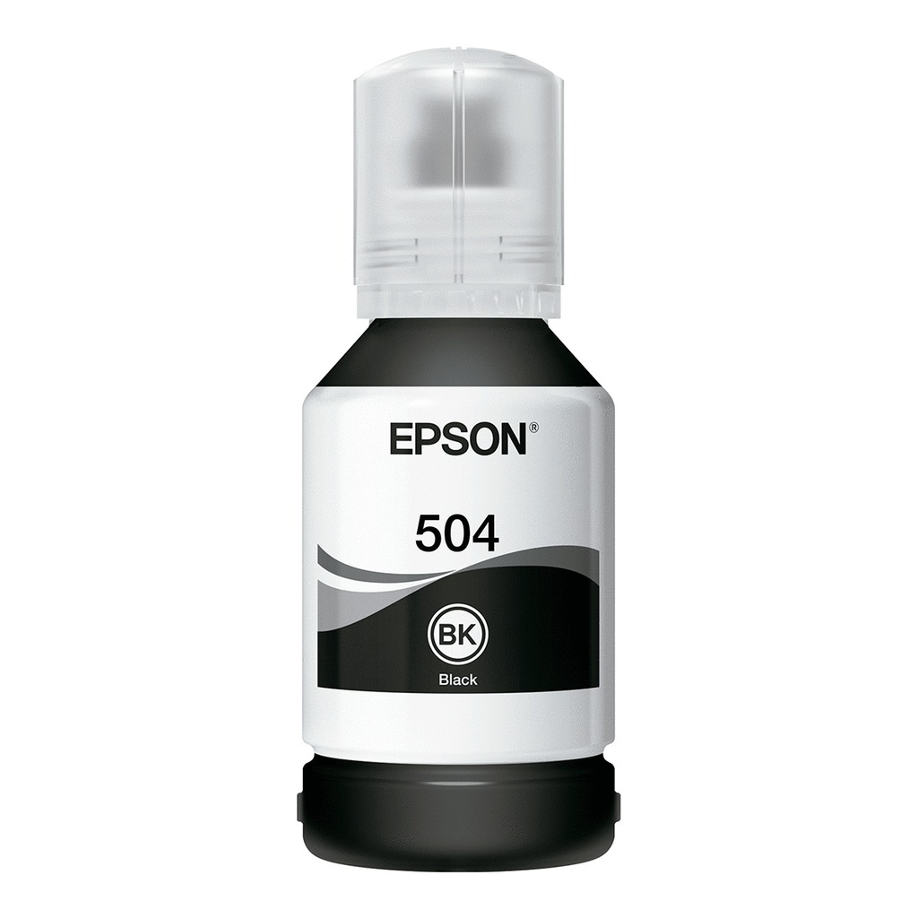 BOTELLA DE TINTA EPSON T504 NEGRO  127ML