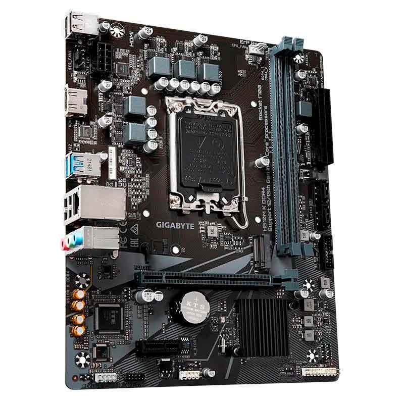 MOTHERBOARD GIGABYTE H610M K DDR4 SOCKET LGA1700 12TH, 13TH Y Q 555.00 Q 555.00 14TH GEN 2XDDR4 MICRO-ATX