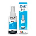 BOTELLA DE TINTA EPSON T664 CIAN  70ML