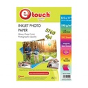 PAPEL FOTO GLOSSY 4X6" 20 HOJAS 260 GRAMOS ETOUCH
